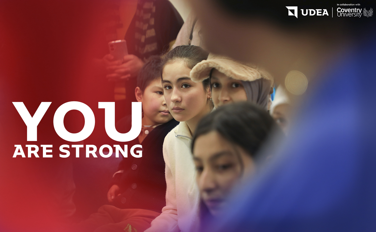 You are strong: UDEA Students Meet Young Guests