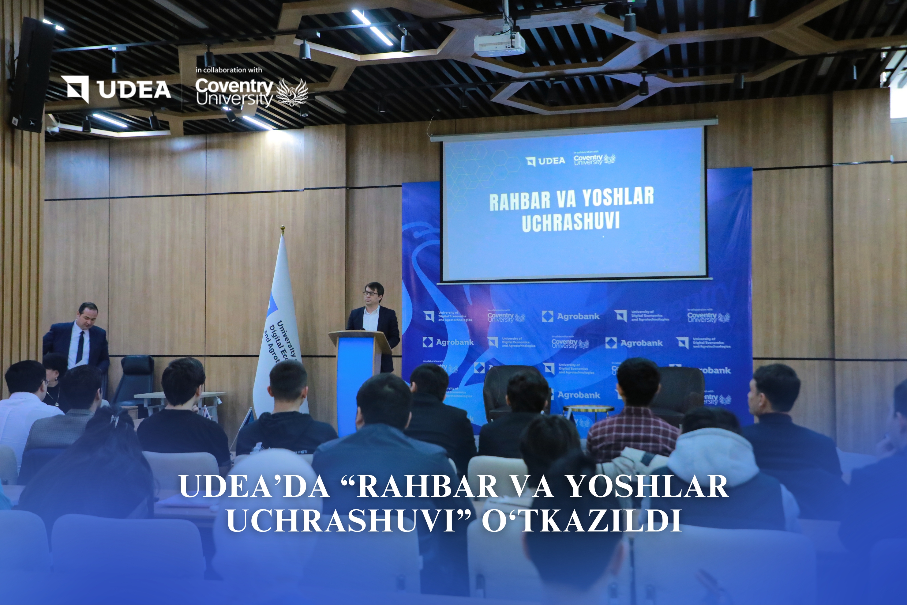 “Meeting Between University Leadership and Youth” Held at UDEA