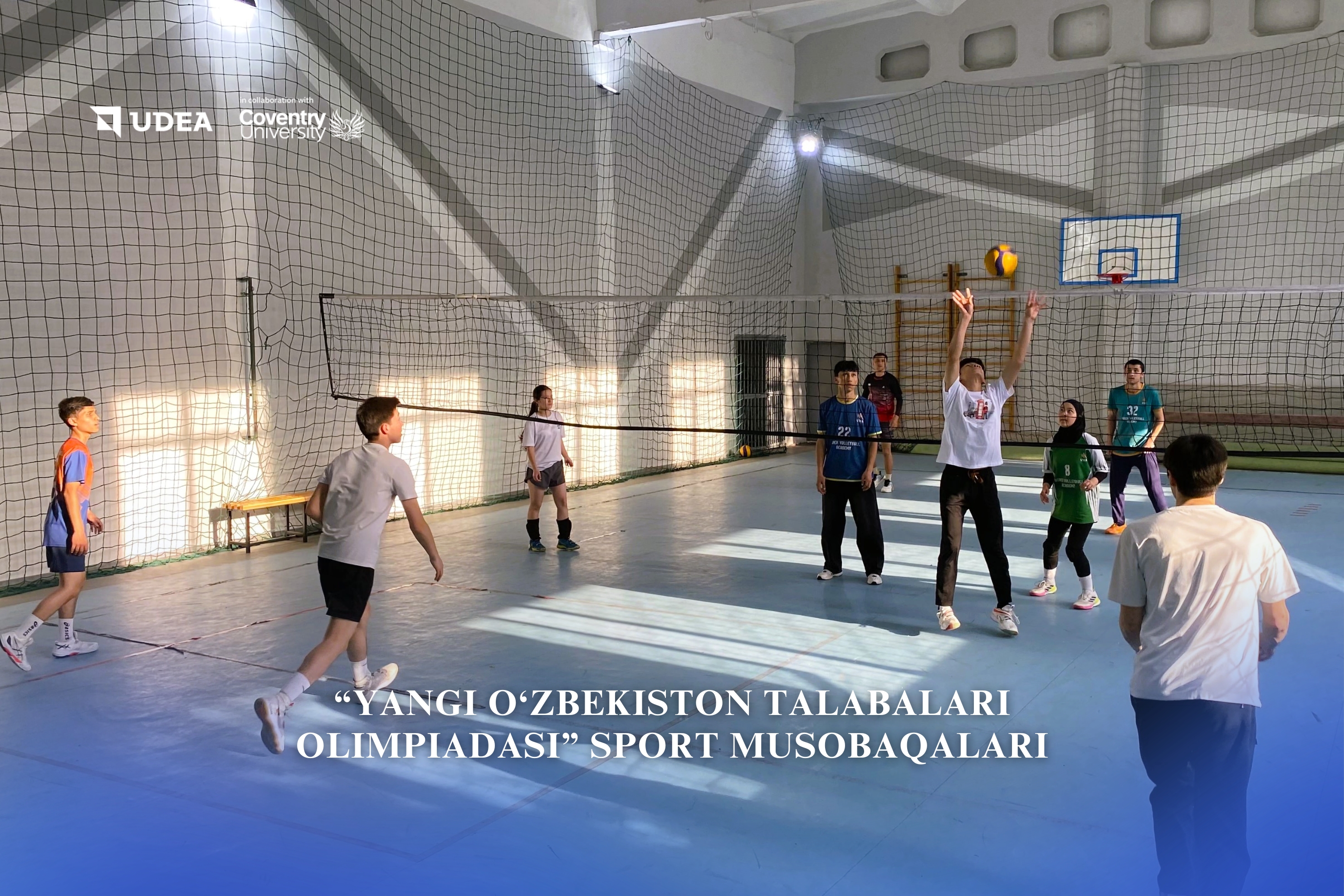 UDEA’da “Yangi O‘zbekiston talabalari olimpiadasi” sport musobaqalari o‘tkazildi